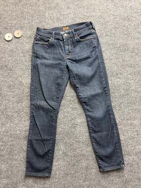 MOTHER The Looker Mid-Rise Skinny Jeans in Dark Wash Size 27